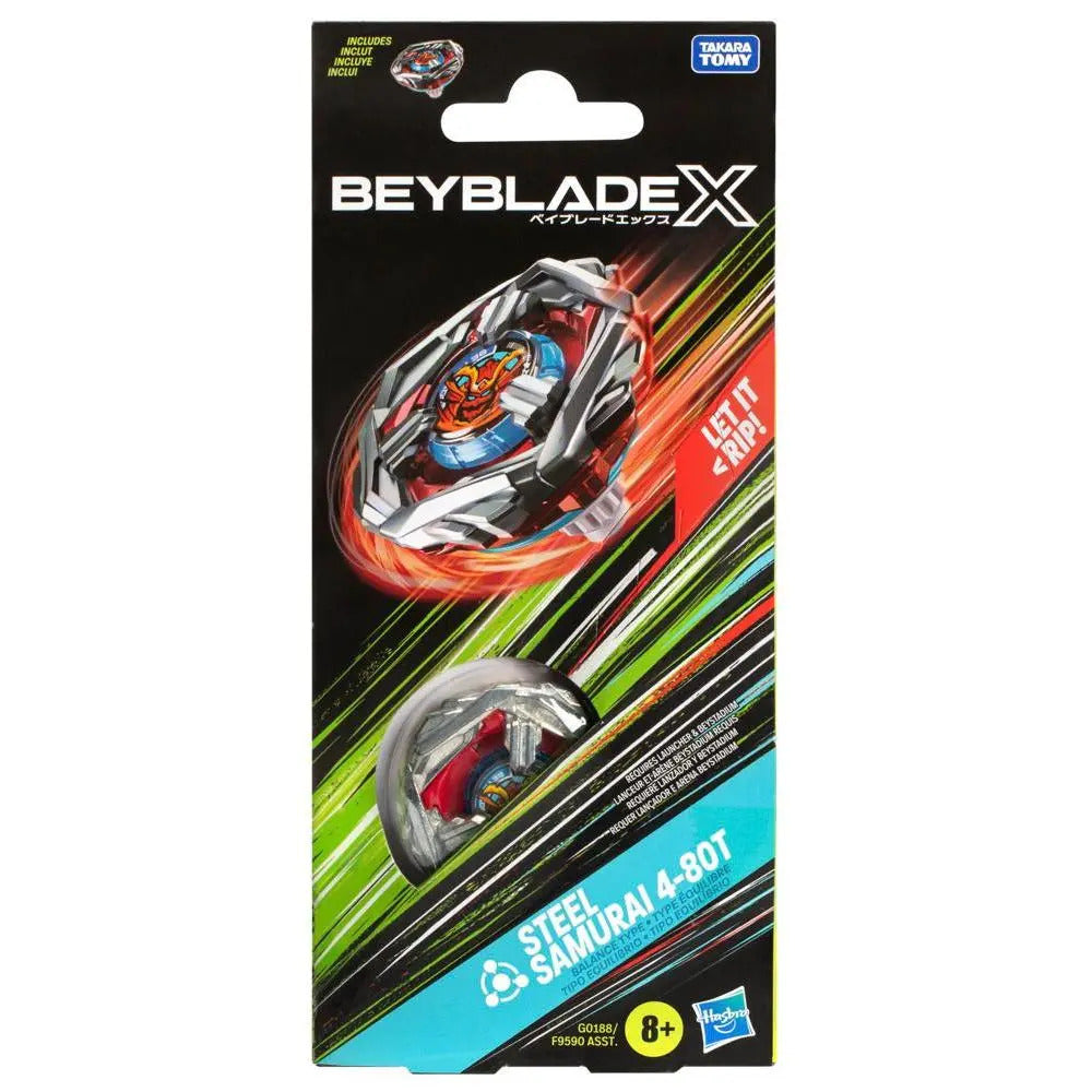 Beyblade X Booster Pack Steel Samurai 4-80T