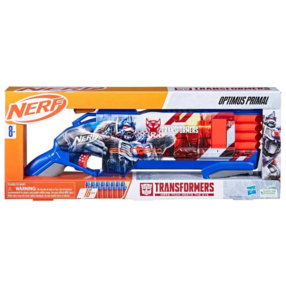 Nerf Transformers Dart Blaster - Optimus Primal