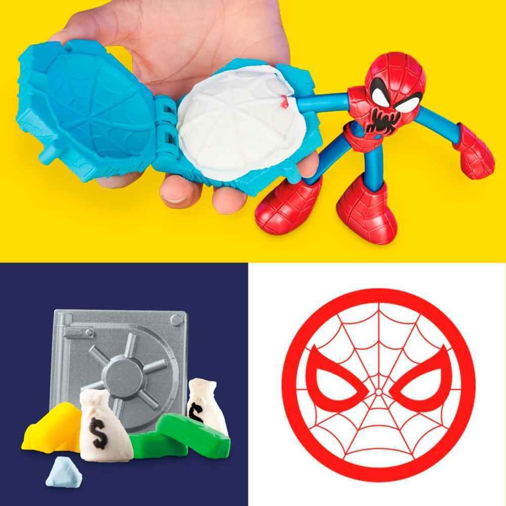 Play-Doh Marvel - Spiderman Launch & Slice Battle