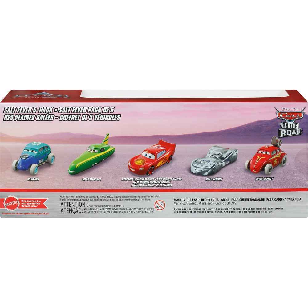 Disney Pixar Cars Traveling Team 1:55 - Salt Fever 5-Pack