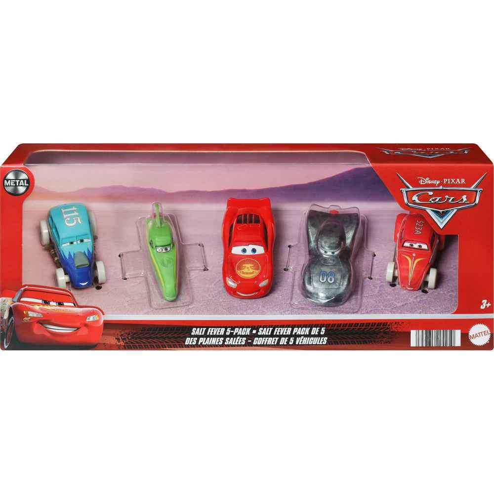 Disney Pixar Cars Traveling Team 1:55 - Salt Fever 5-Pack