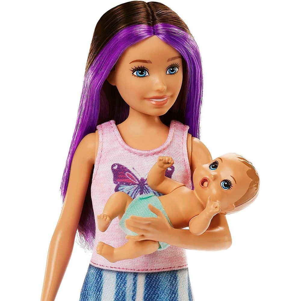 Barbie Skipper Babysitters Inc Dolls & Playset - Blue Shorts