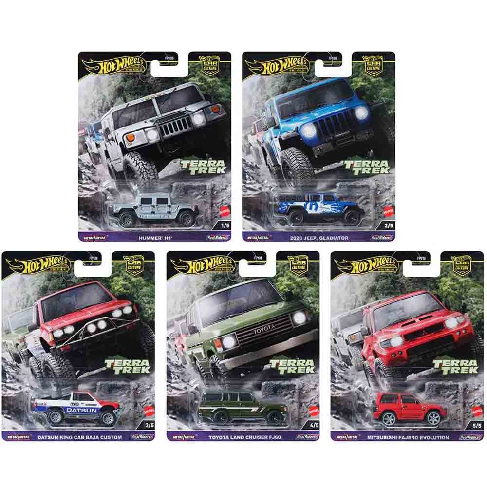 Hot Wheels Premium Car Culture Set - Terra Trek (Case 961C)