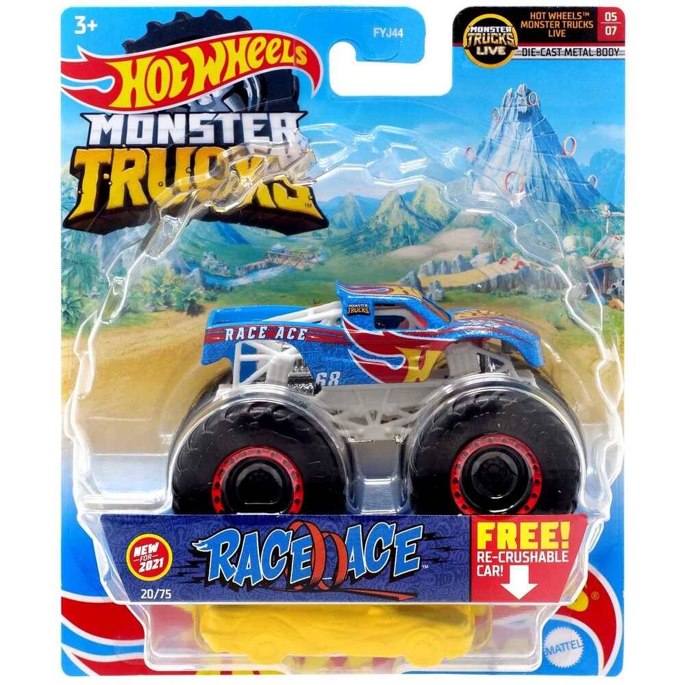 Hot Wheels Monster Trucks 1:64 - Race Ace 2021