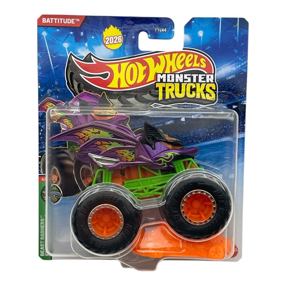 Hot Wheels Monster Trucks 2026 1:64 - Battitude