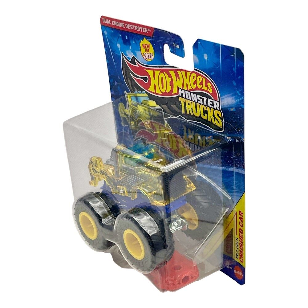 Hot Wheels Monster Trucks 2026 1:64 - Dual Engine Destroyer