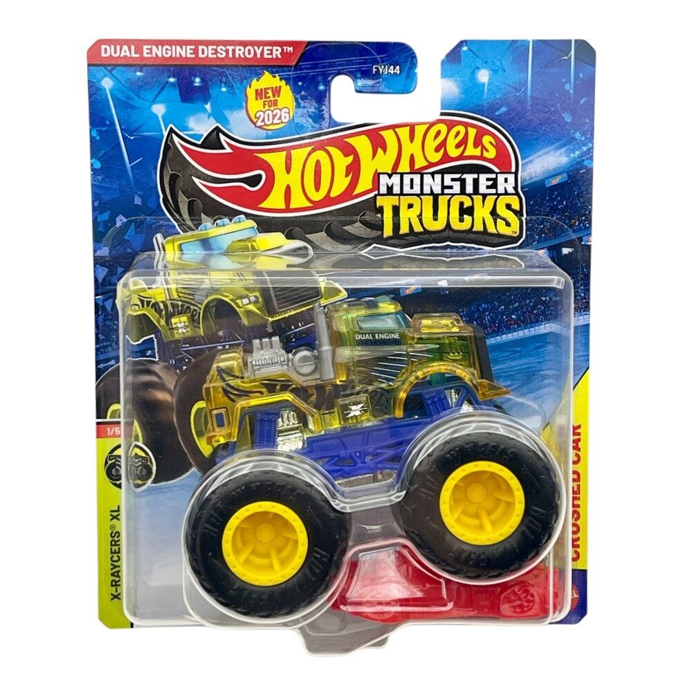 Hot Wheels Monster Trucks 2026 1:64 - Dual Engine Destroyer