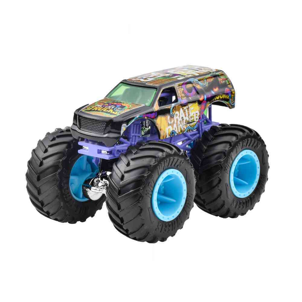 Hot Wheels Monster Trucks 2 Pack 1:64 - Totaled vs Crate Danger