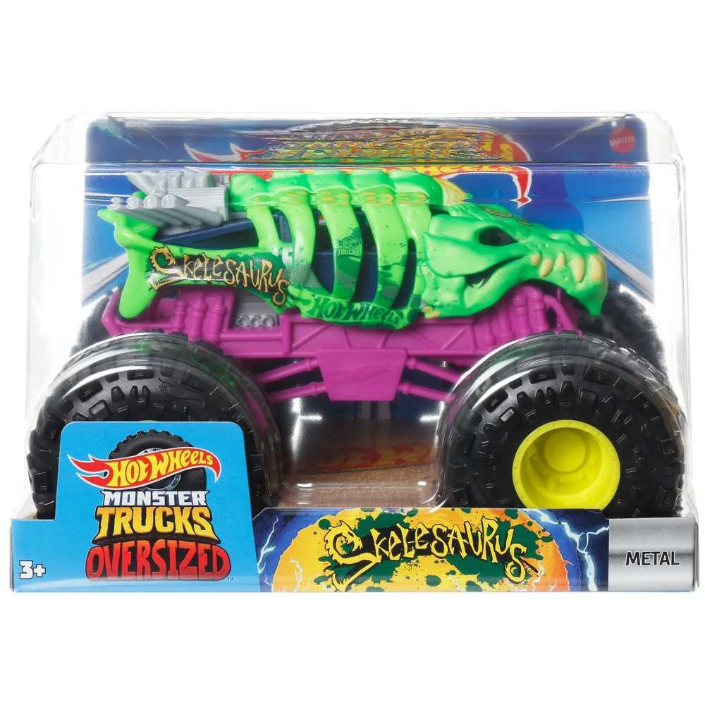 Hot Wheels Monster Trucks 1:24 - Skelesaurus