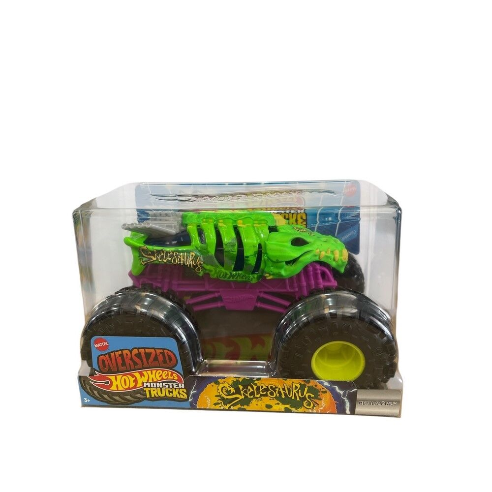 Hot Wheels Monster Trucks Oversized - Skelesaurus