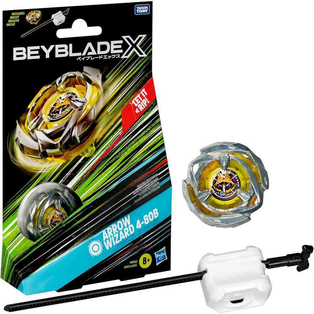 Beyblade X Starter Pack Arrow Wizard 4-80B