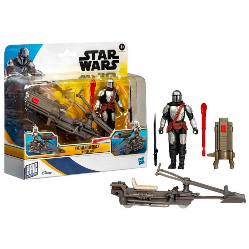 Star War 4IN The Mandalorian Speeder Bike