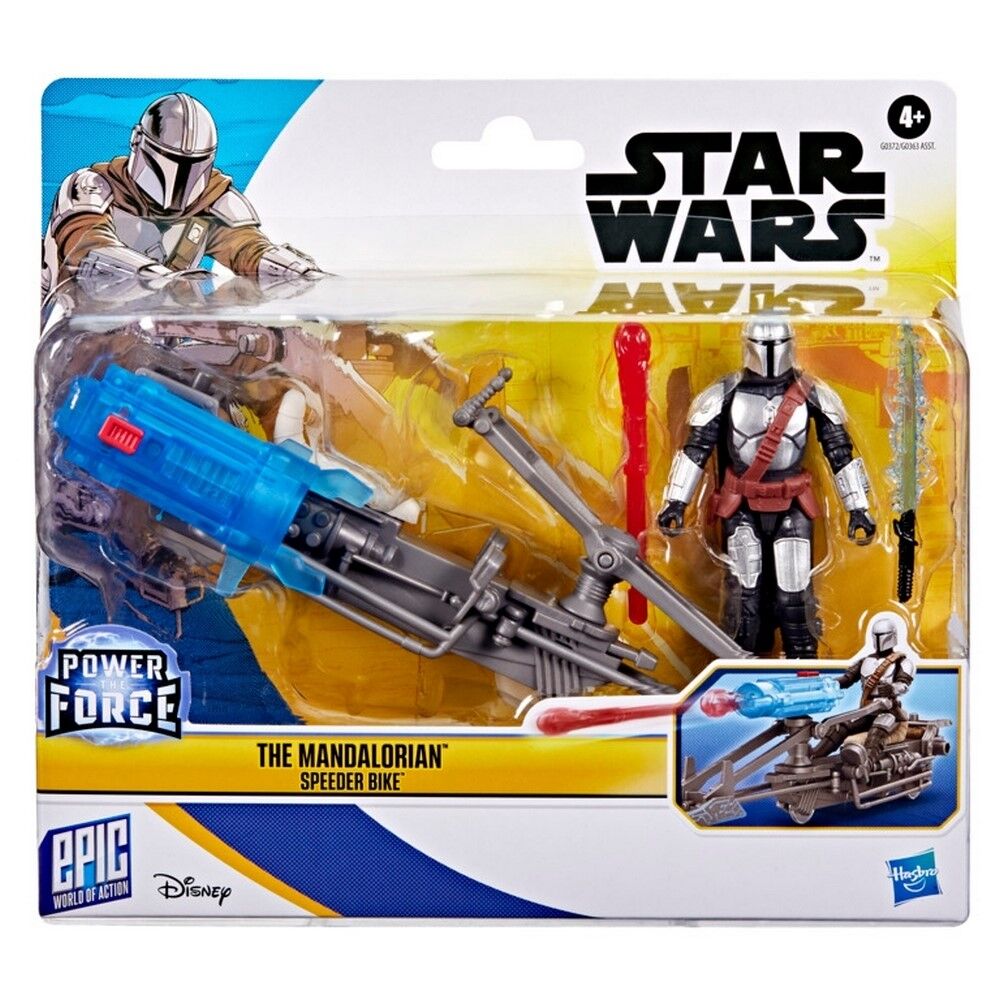 Star War 4IN The Mandalorian Speeder Bike