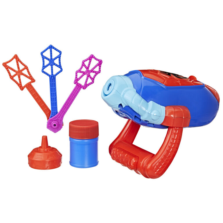 Marvel Sipdey and His Amazing Friends Water Webs Bubble Slinger