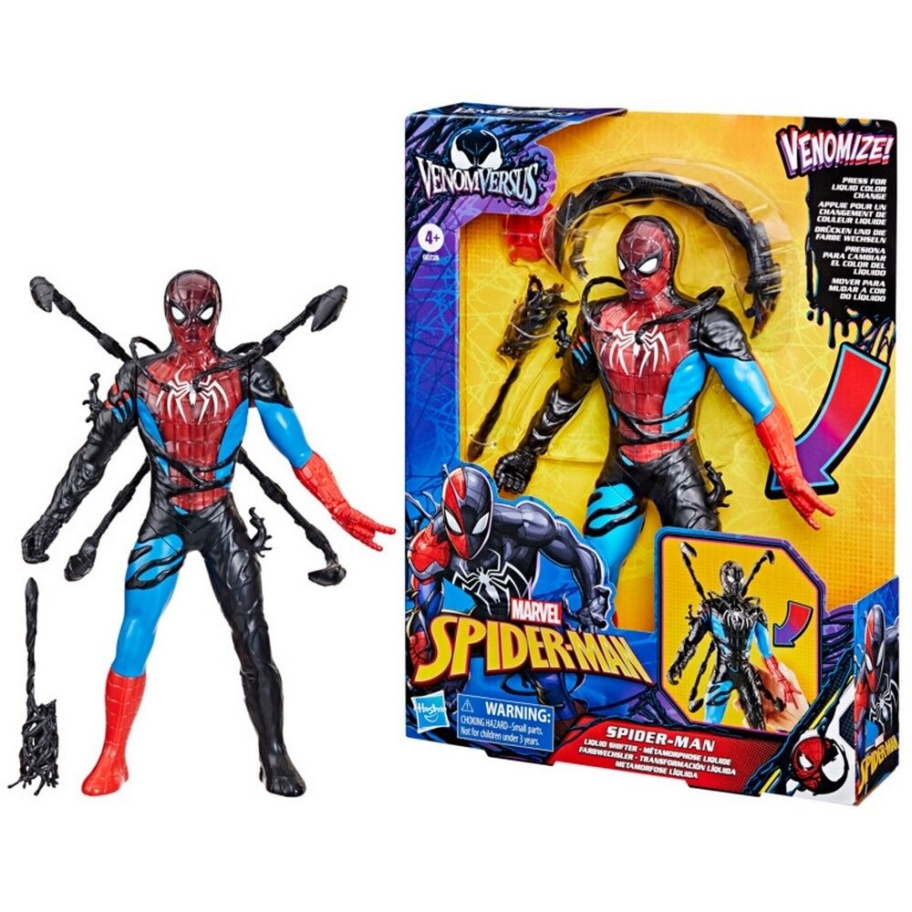 Marvel Spider Man Venomversus Liquid Shifter Figure