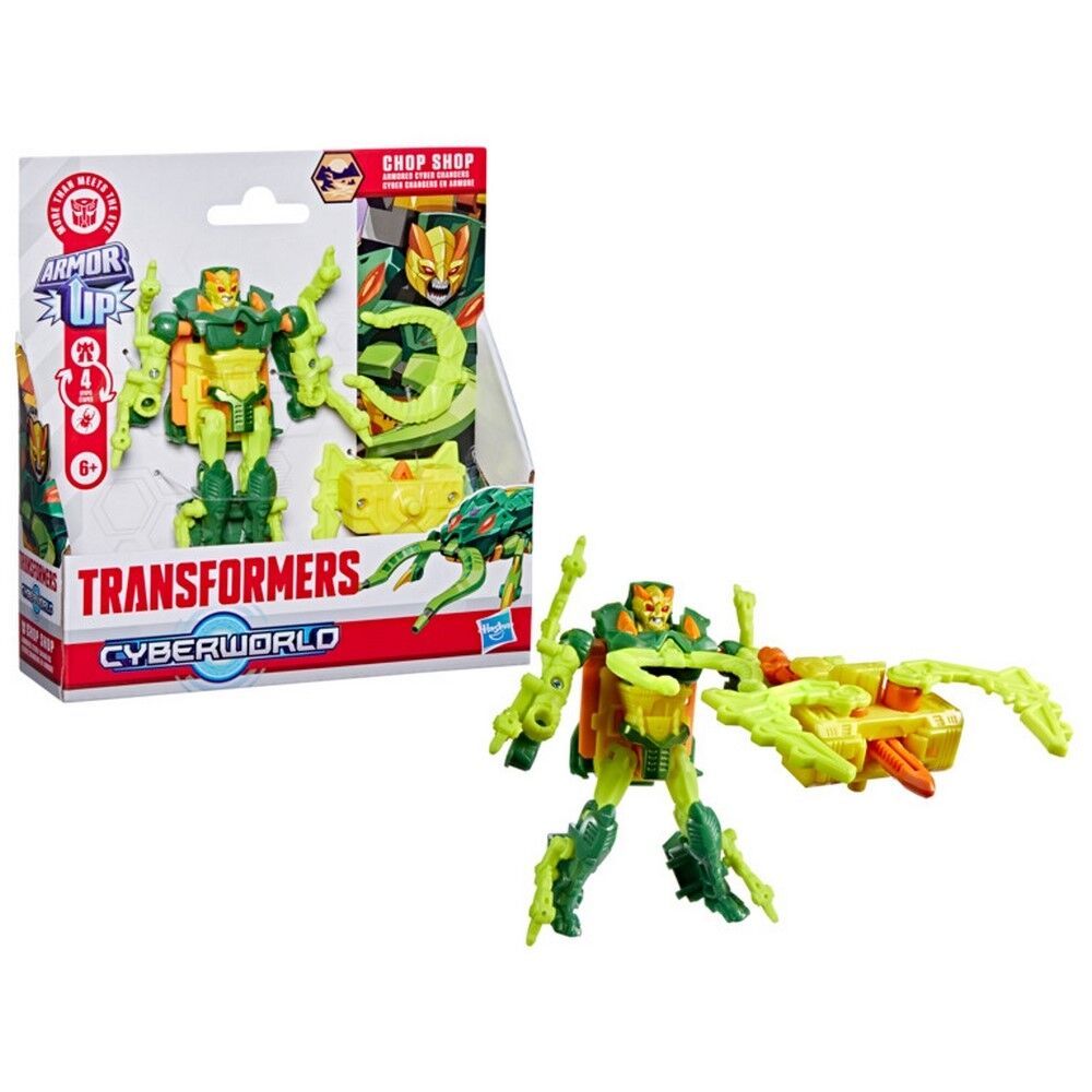 Transfomers Cyberworld Armored Cyber Changers - Chop Shop
