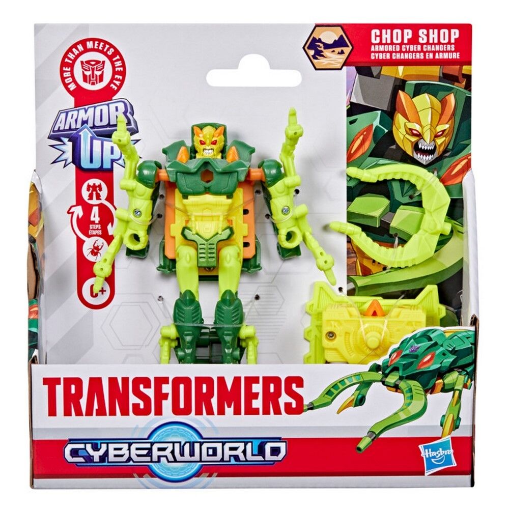 Transfomers Cyberworld Armored Cyber Changers - Chop Shop