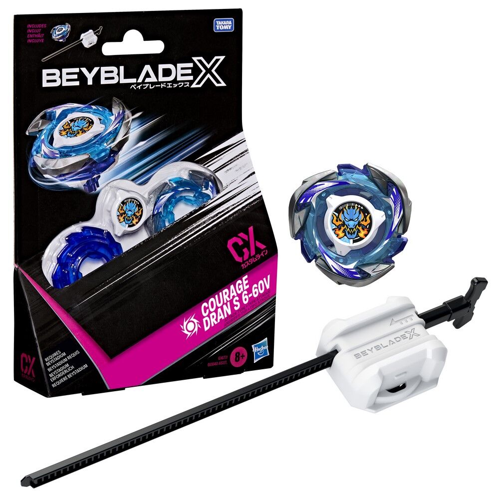 Beyblade X Courage Dran S 6-60V CX Starter Pack with Launcher