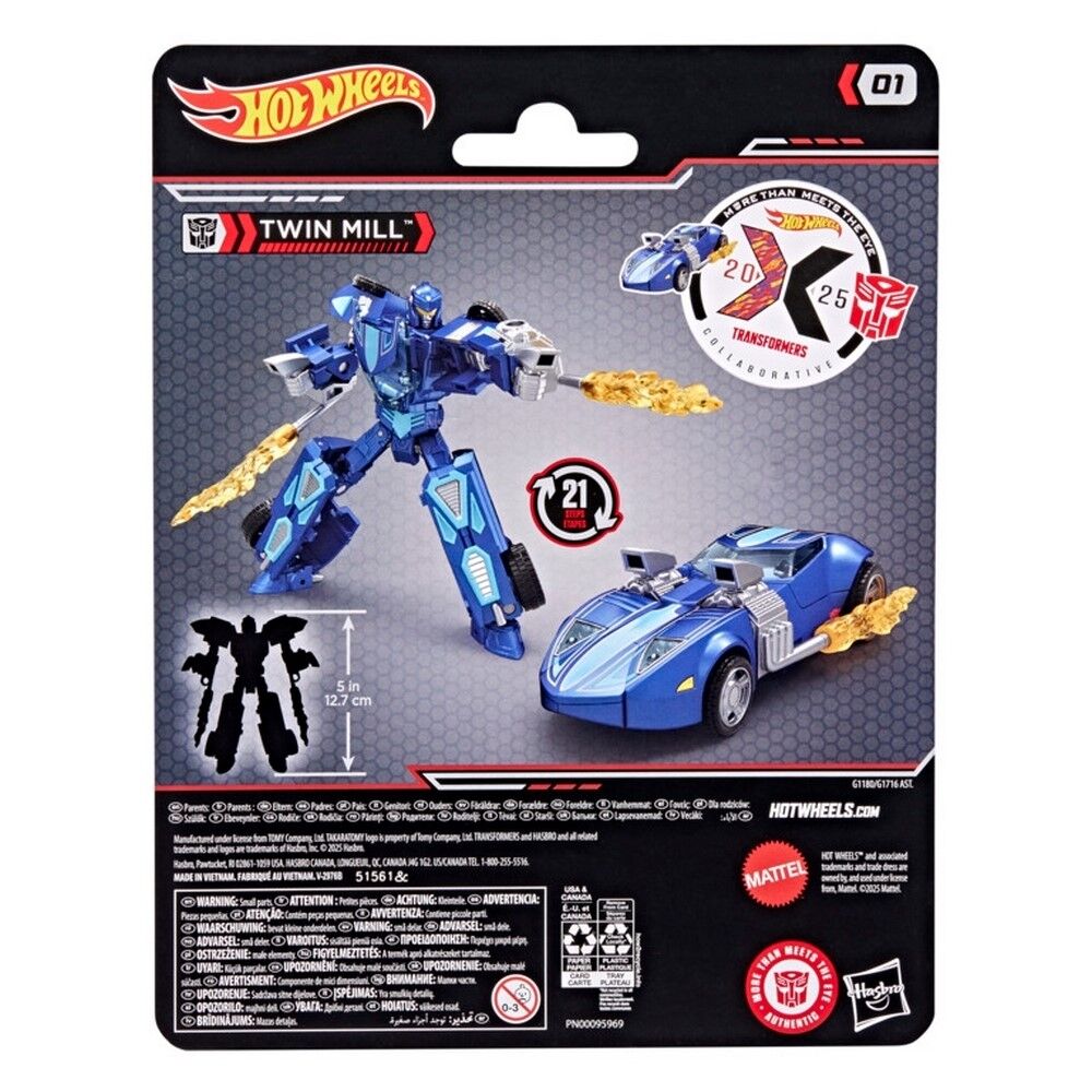 Transformers Generation X Hot Wheels Collaborative - Twin Mill