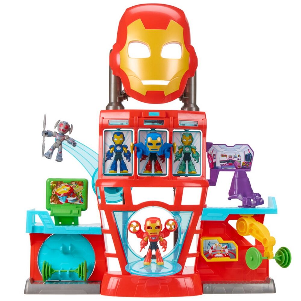 Iron Man and His Awesome Friends IQ Playset