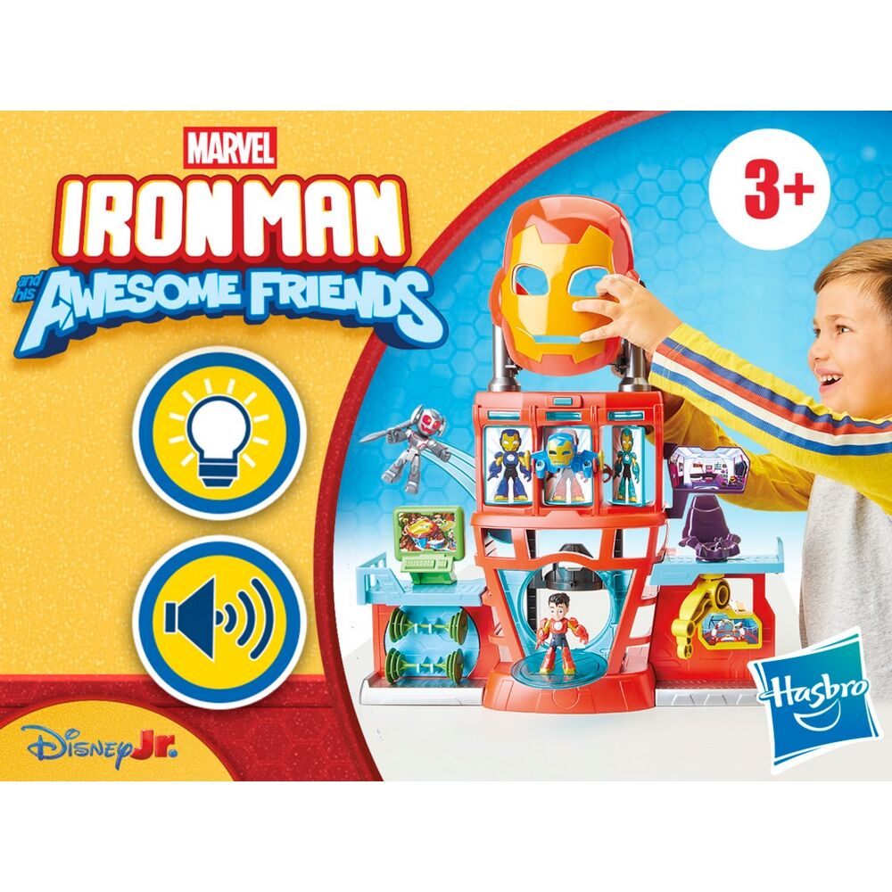 Iron Man and His Awesome Friends IQ Playset