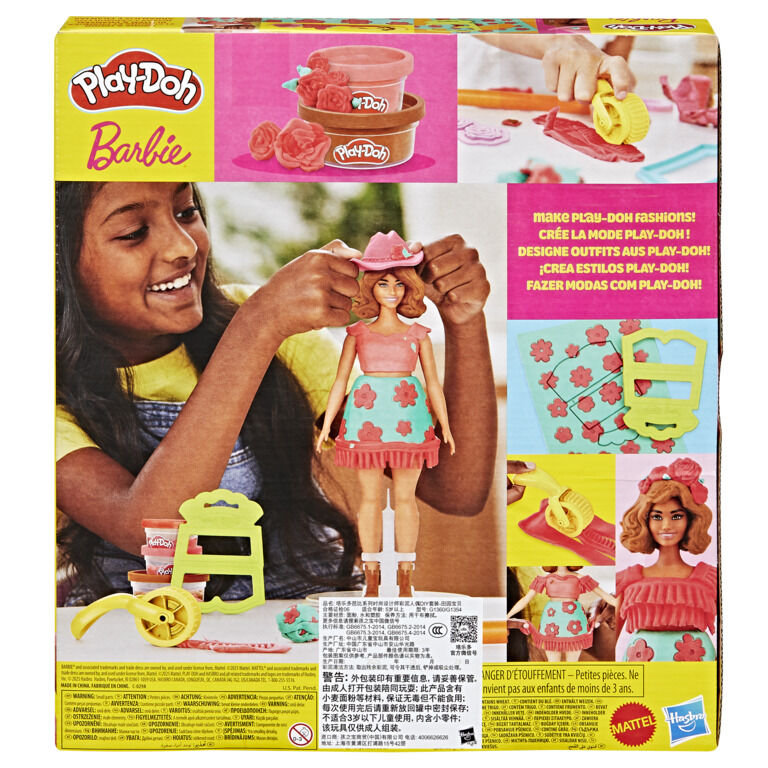 Play Doh Barbie Florals and Fringe