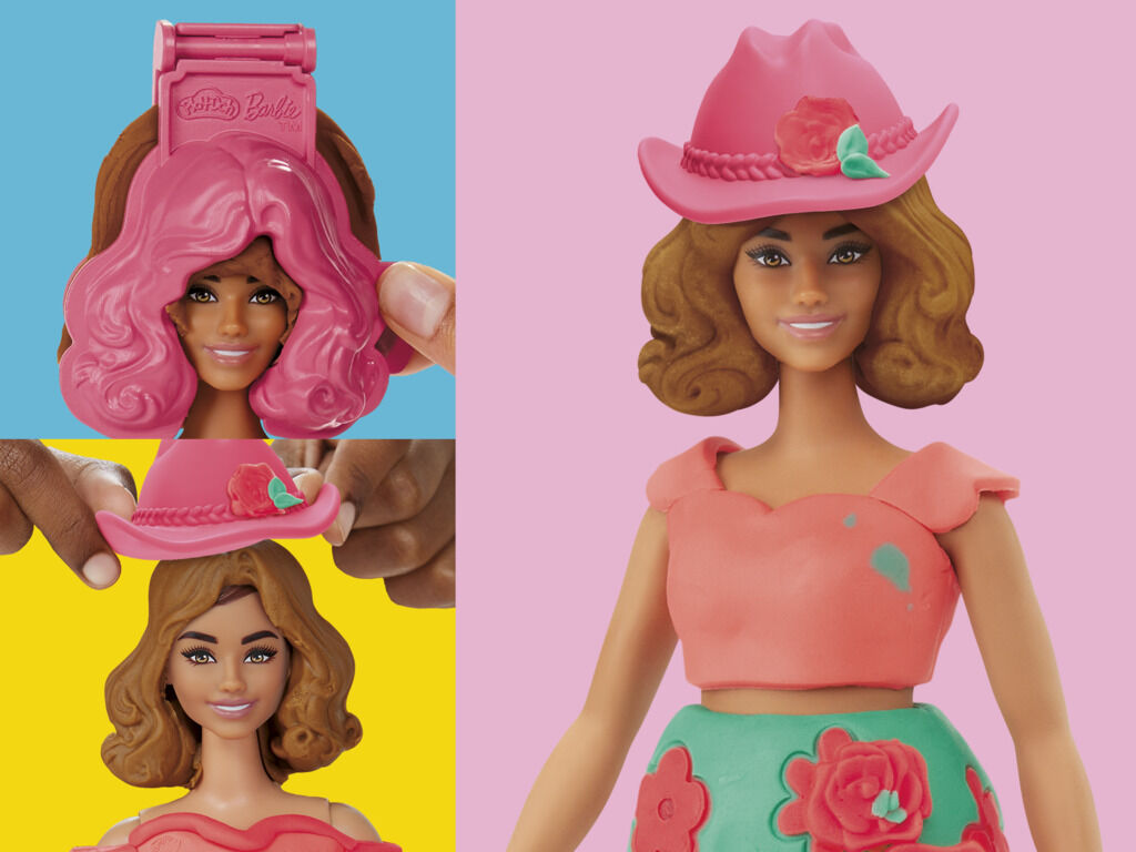 Play Doh Barbie Florals and Fringe