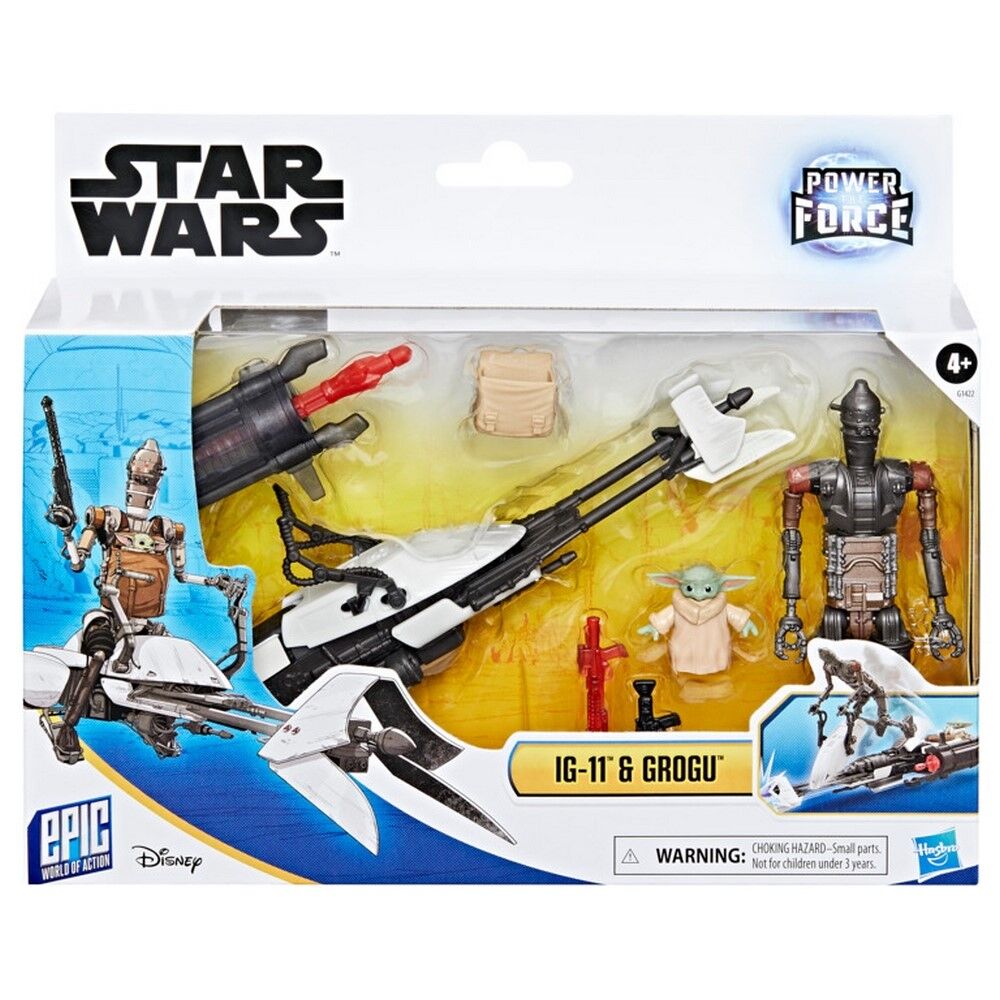 Star Wars  Action Figure 4Inch Figure Vehicle Pack