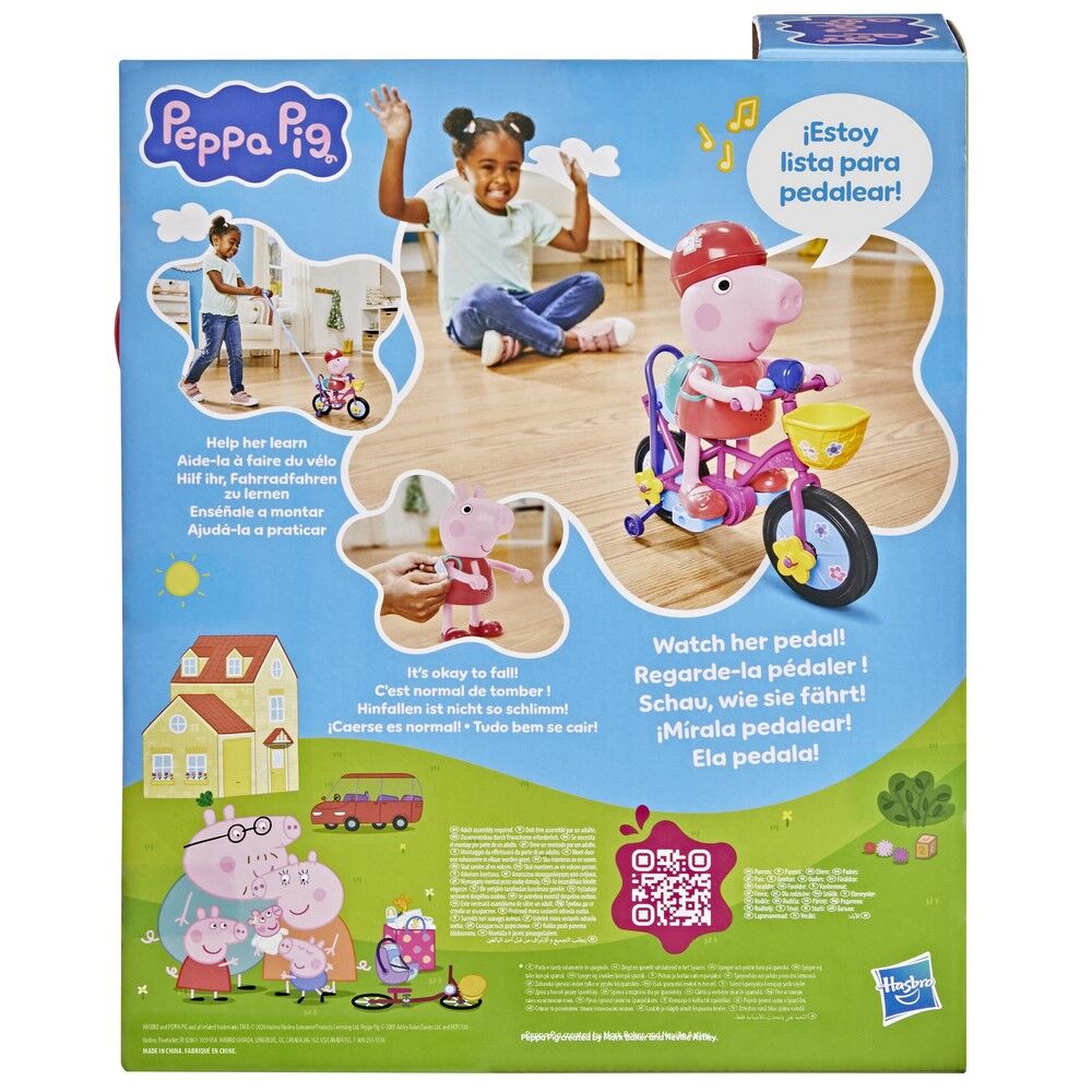 Peppa Pig Ready, Pedal, Go Peppa Interactive Bicycle Toy
