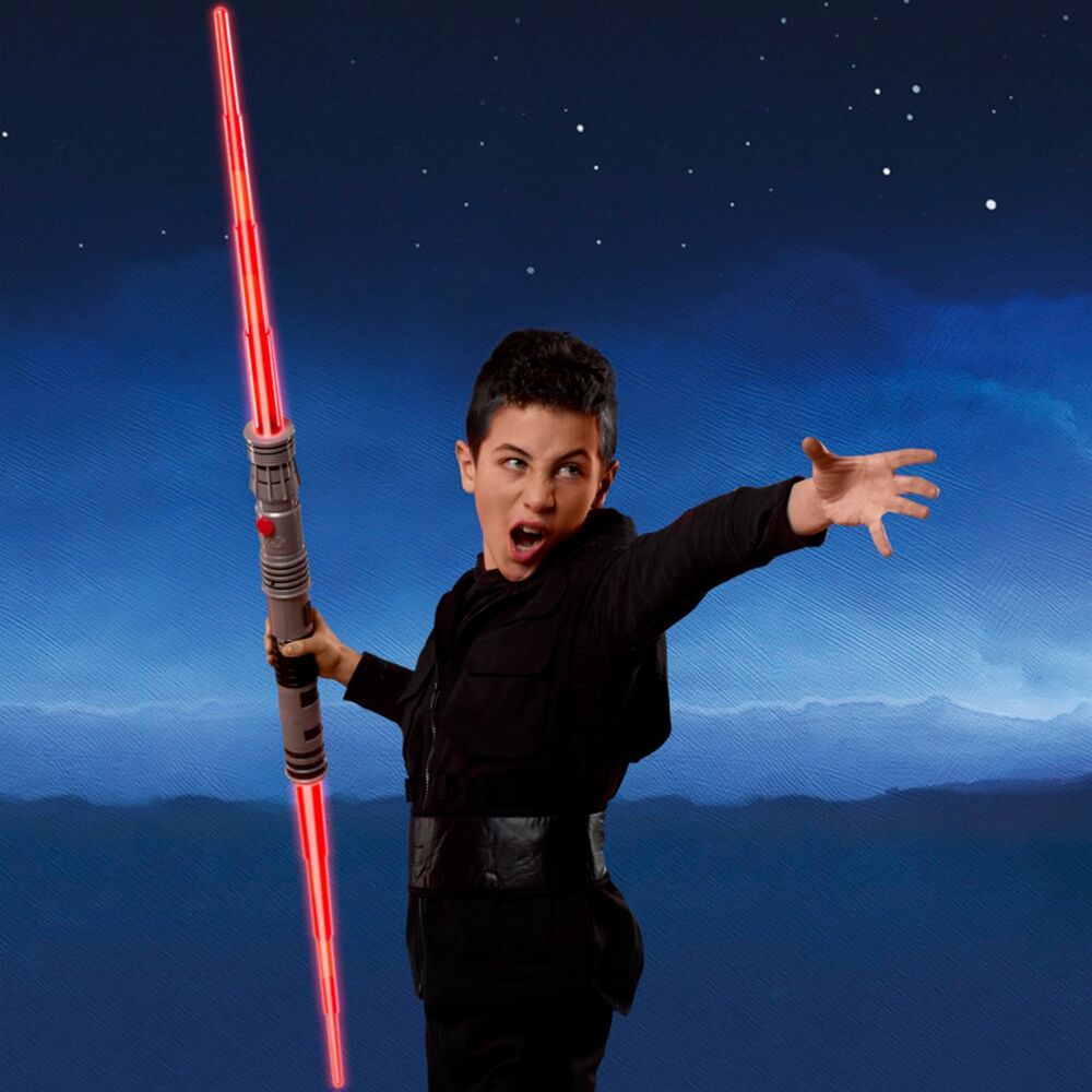 Star Wars Darth Maul Electronic Double-Bladed Lightsaber