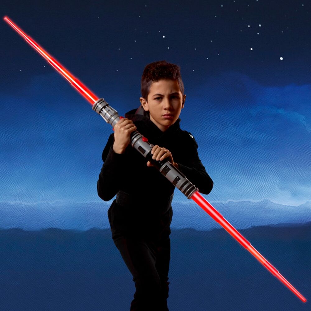 Star Wars Darth Maul Electronic Double-Bladed Lightsaber