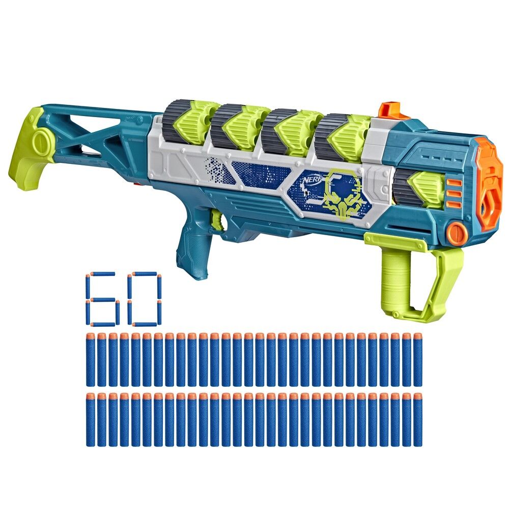 Nerf Rebel Ops Doom Cannon Blaster with 60 Elite Darts