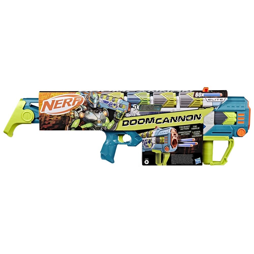 Nerf Rebel Ops Doom Cannon Blaster with 60 Elite Darts