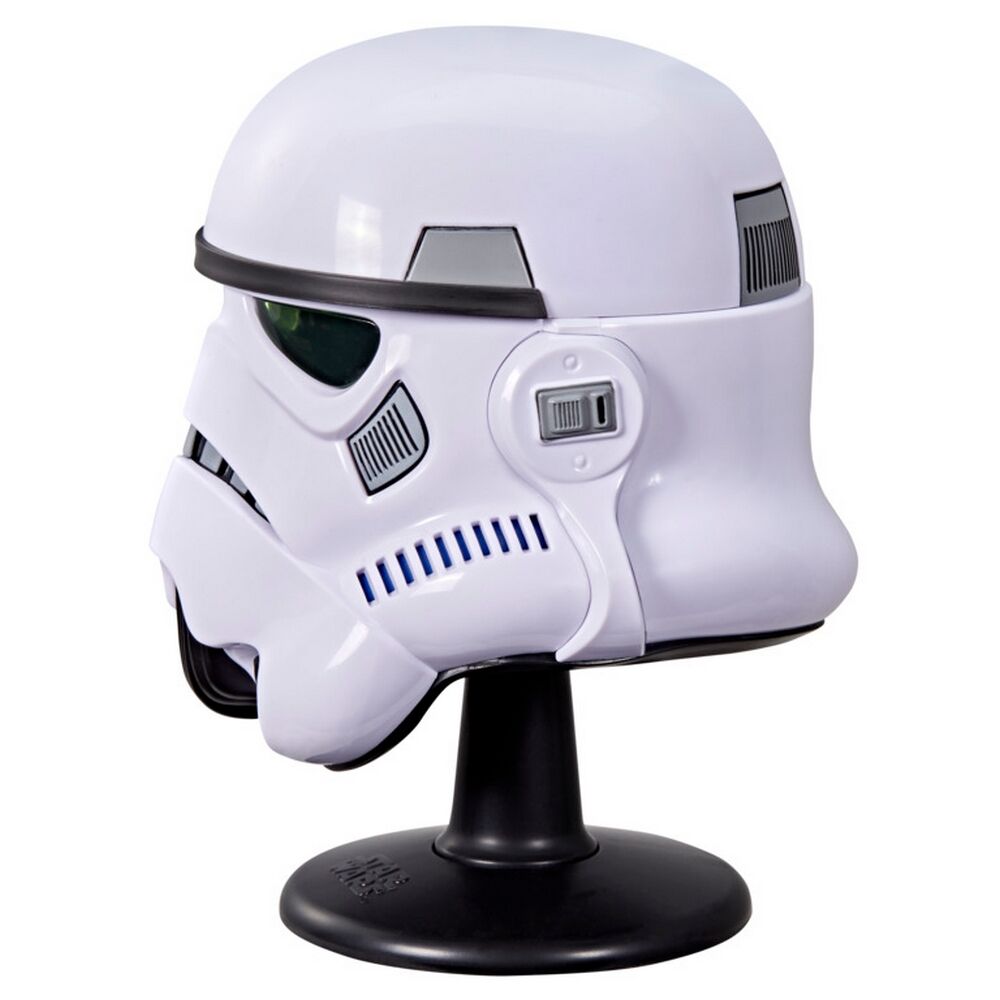 Star Wars The Black Series Stormtrooper Mini Helmet with Display Stand