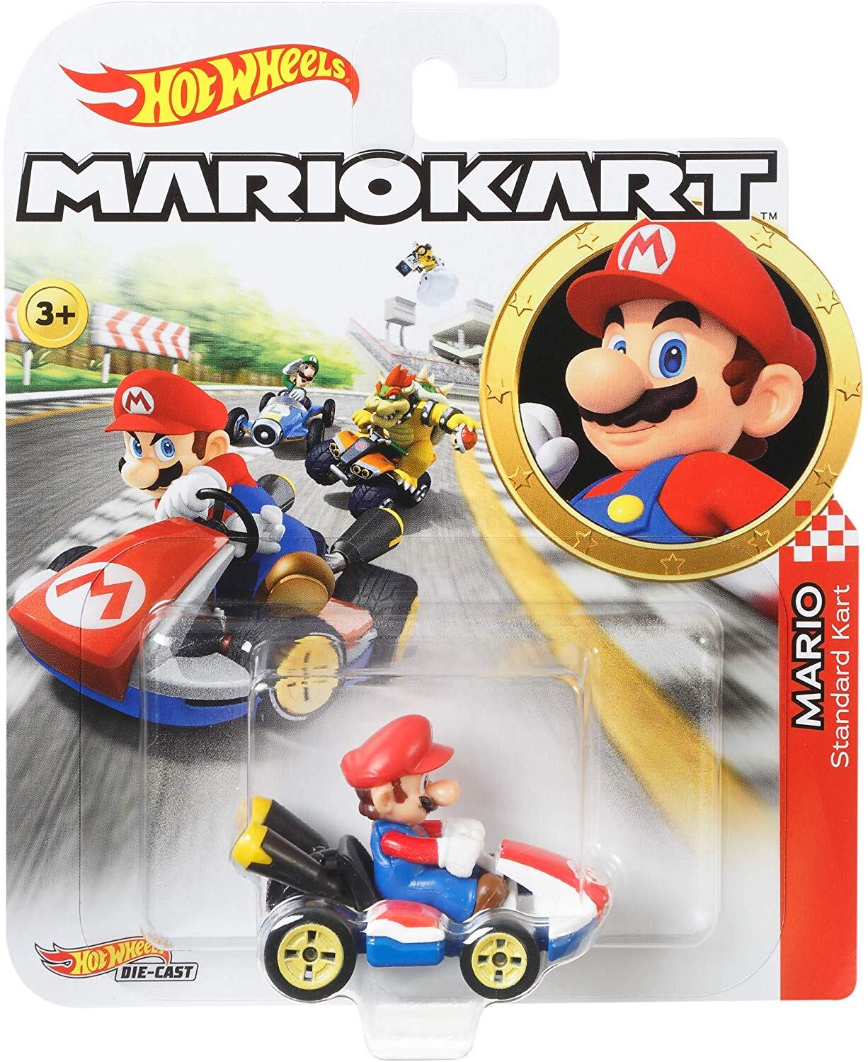Hot Wheels Mario Kart - Mario (Standard Kart)