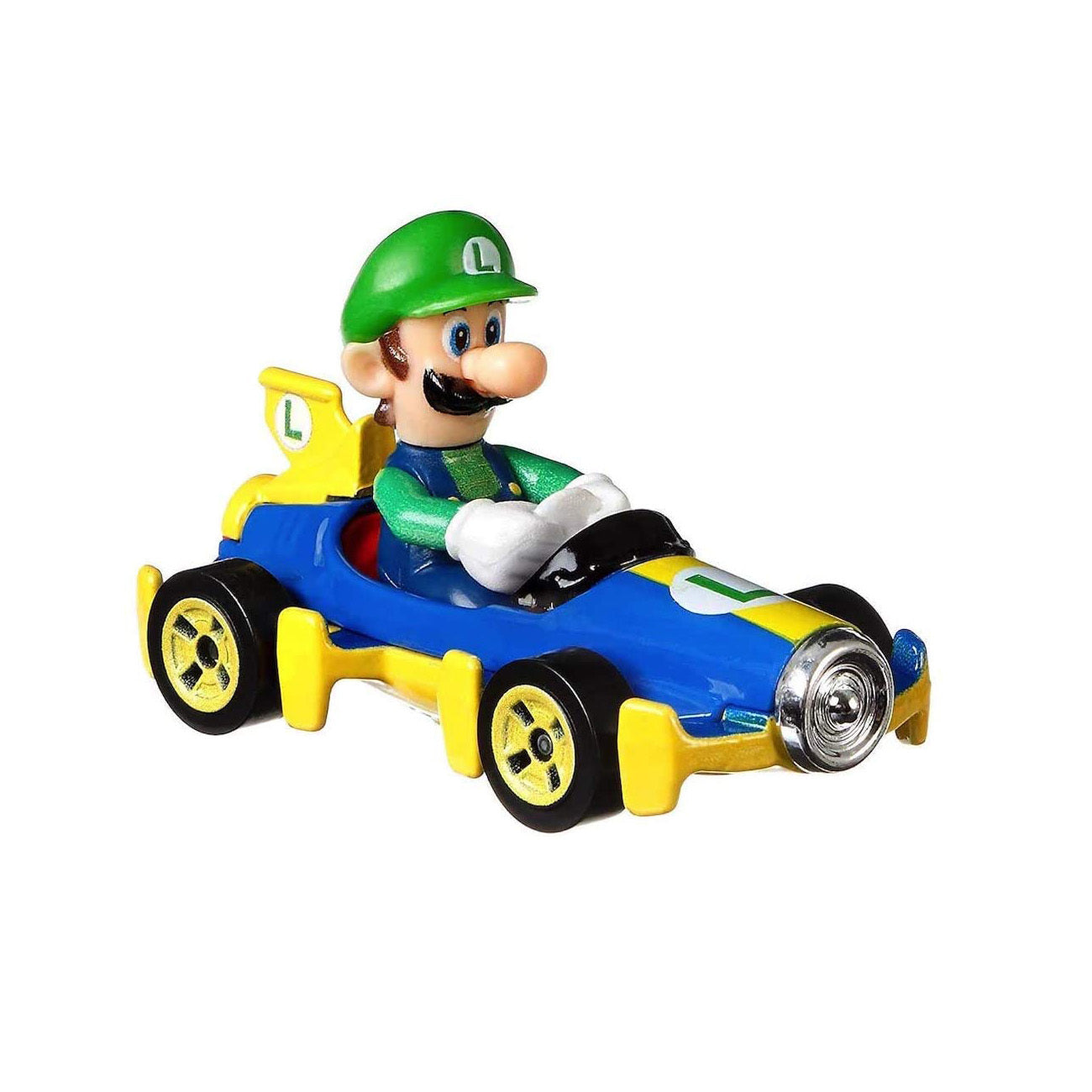 Hot Wheels Mario Kart - Luigi (Mach 8)