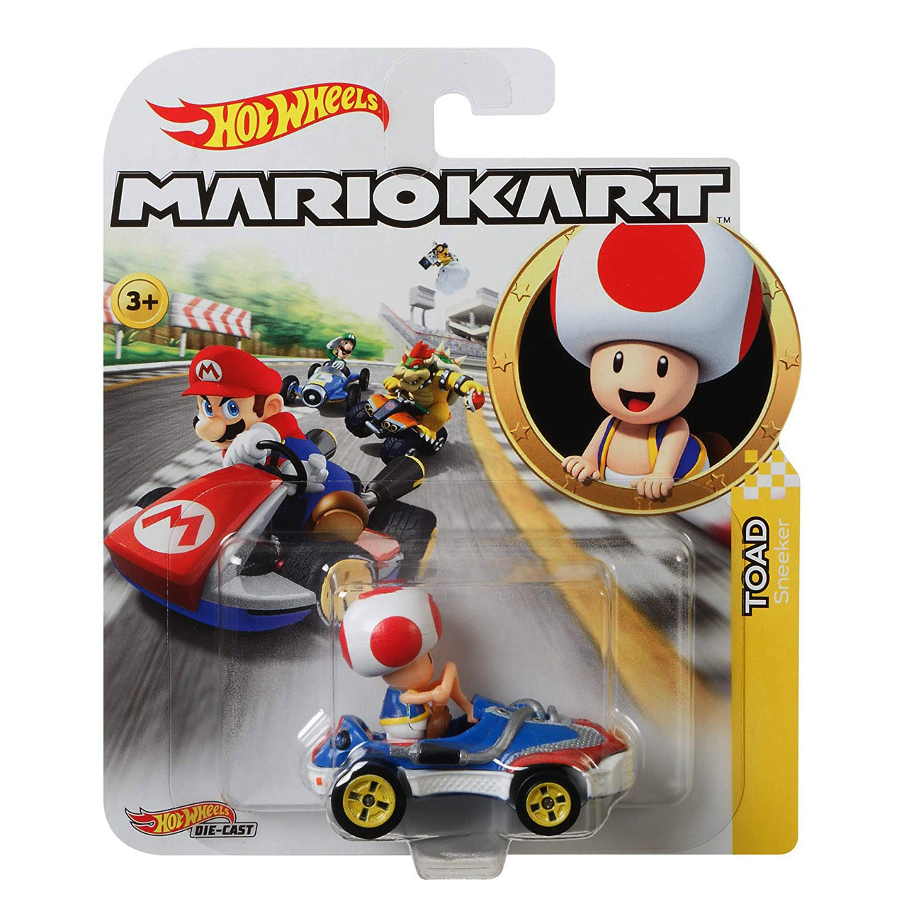 Hot Wheels Mario Kart - Toad (Sneeker)