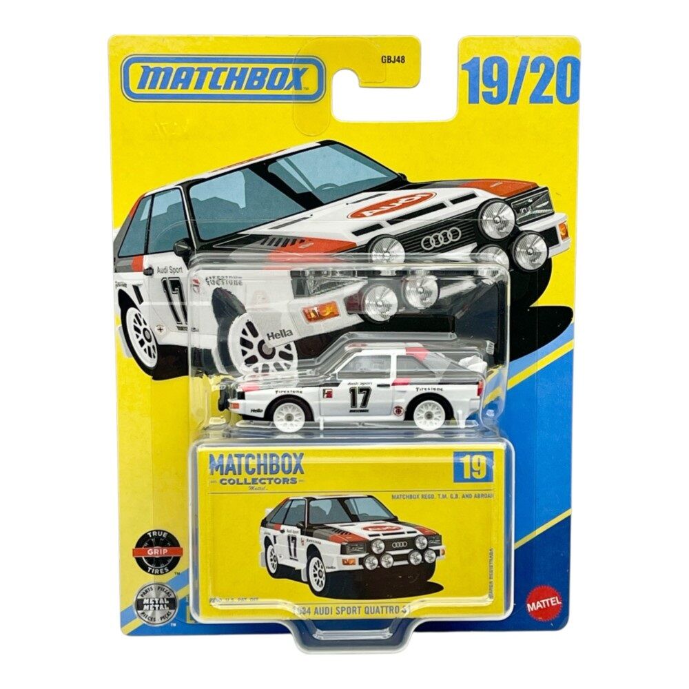 Matchbox Collectors 1984 Audi Sport Quattro S1 #19 Die-Cast Vehicle