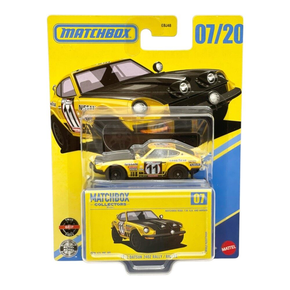 Matchbox Collectors 1972 Datsun 240Z Rally #7 Die-Cast Vehicle