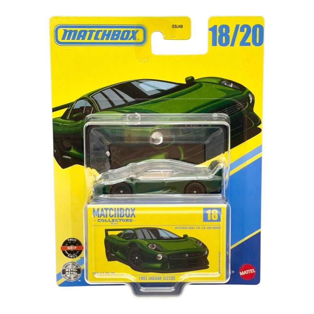 Matchbox Collectors 1993 Jaguar XJ220S #18 Die-Cast Vehicle