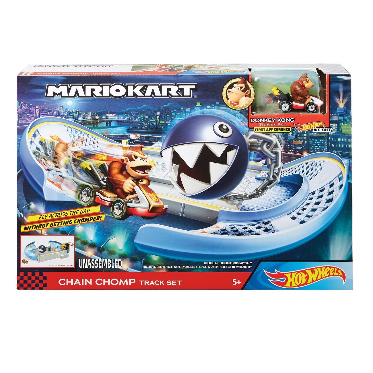 Hot Wheels Mariokart Track Set - Chain Chomp