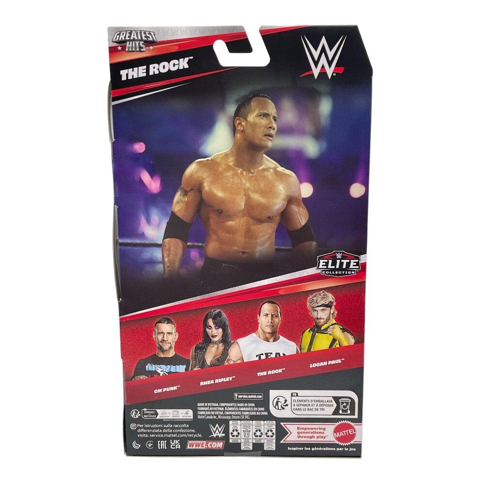 WWE Elite Collection Action Figure Greatest Hits - The Rock