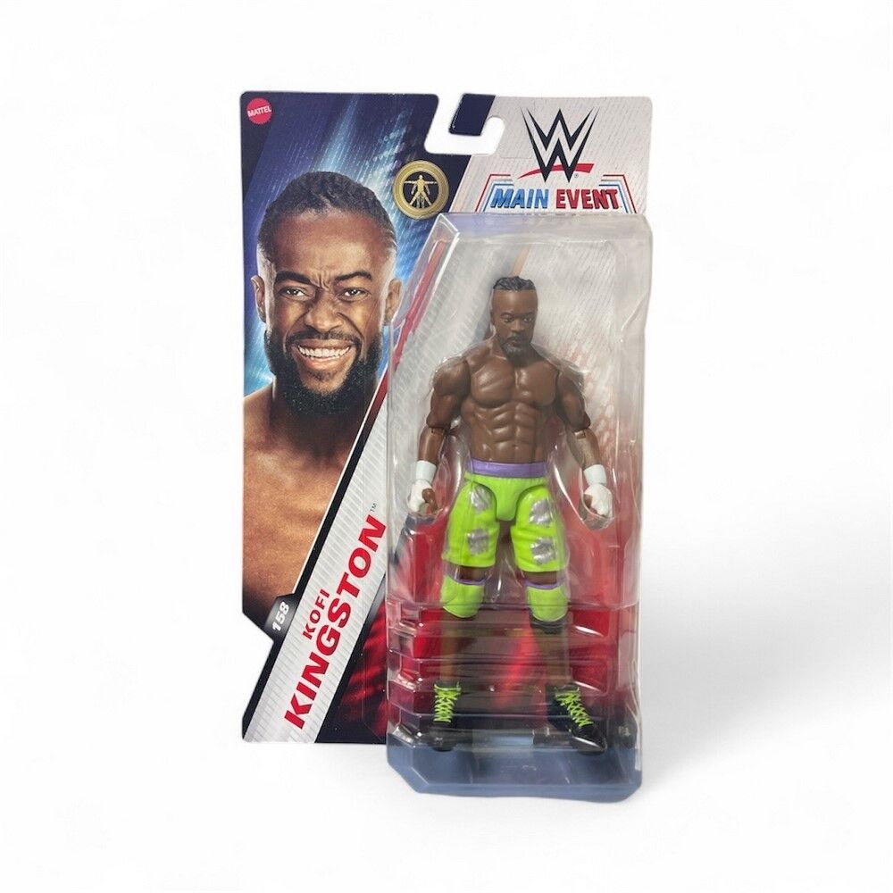 WWE Basic Action Figure Main Event Serie 158 Kingston Kofi