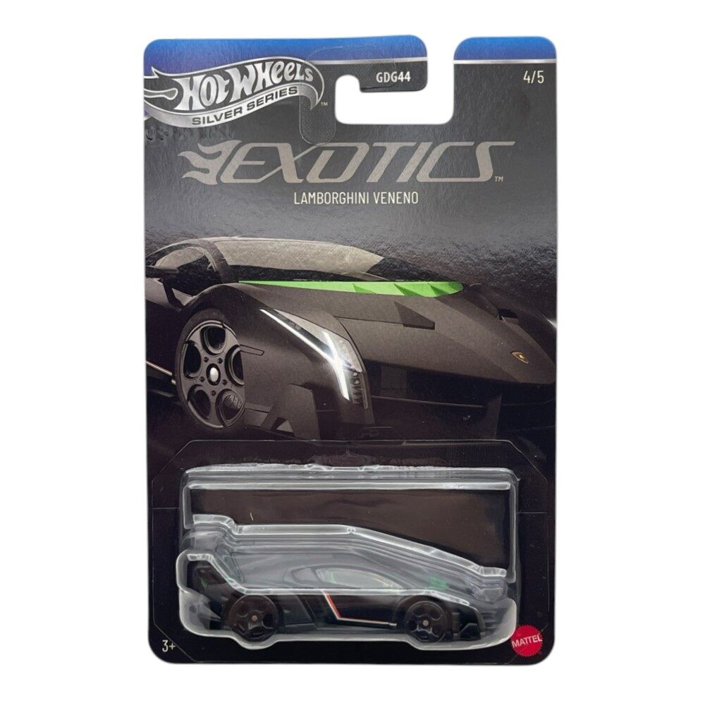 Hot Wheel Silcer Series Exotics Set of 5