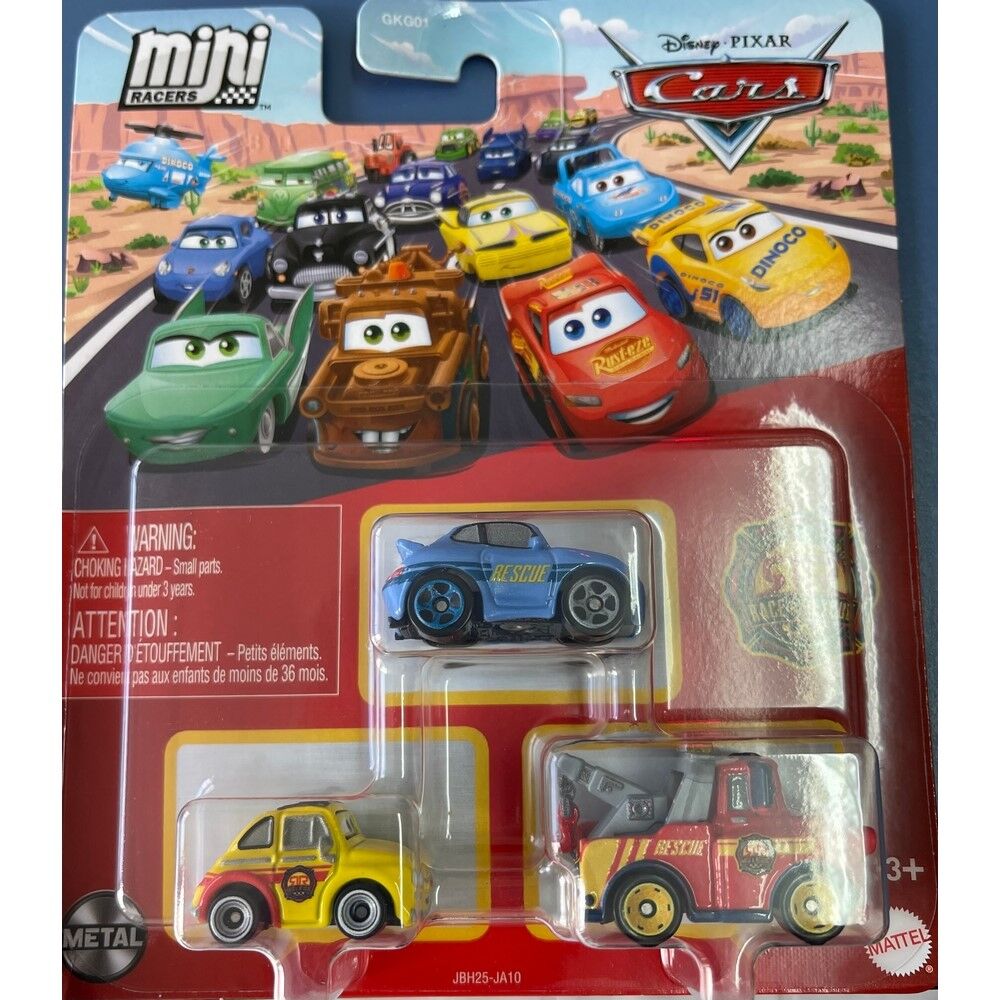 Disney Pixar Cars Die Cast Sally & Luigi & Mater