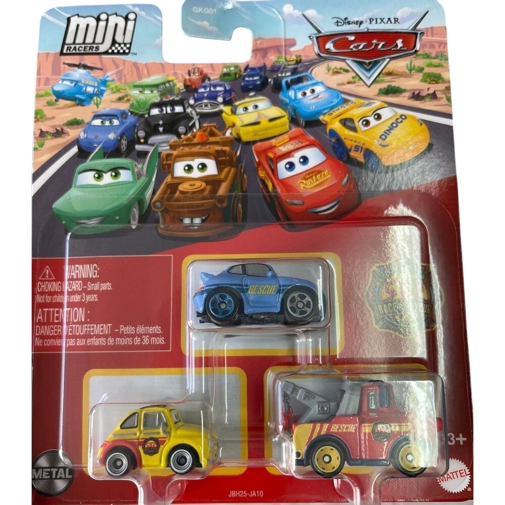 Disney Pixar Cars Die Cast Sally & Luigi & Mater
