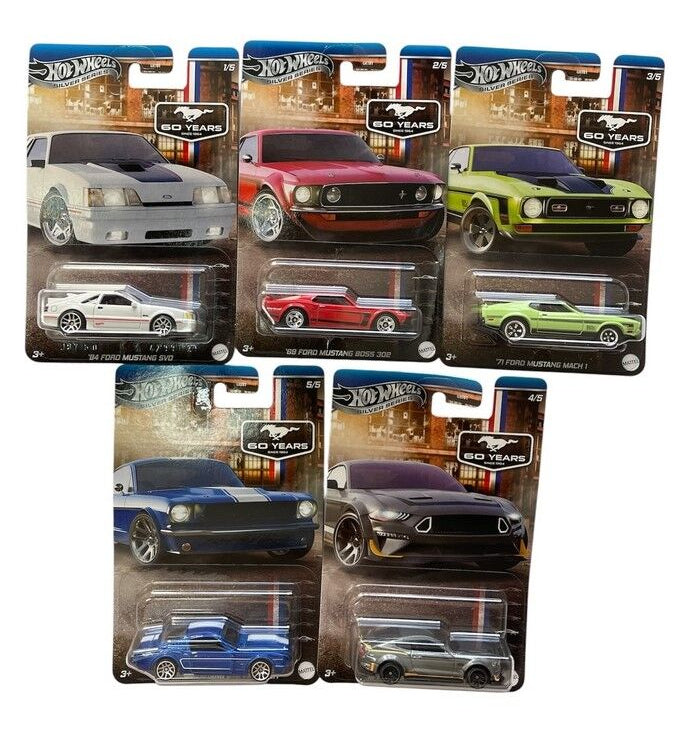 Hot Wheels Ford 60 Years 2026 Set of 5