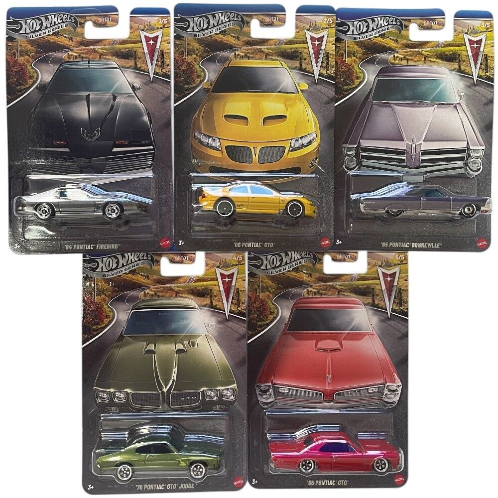 Hot Wheels Pontiac Series 2026 Set of 5