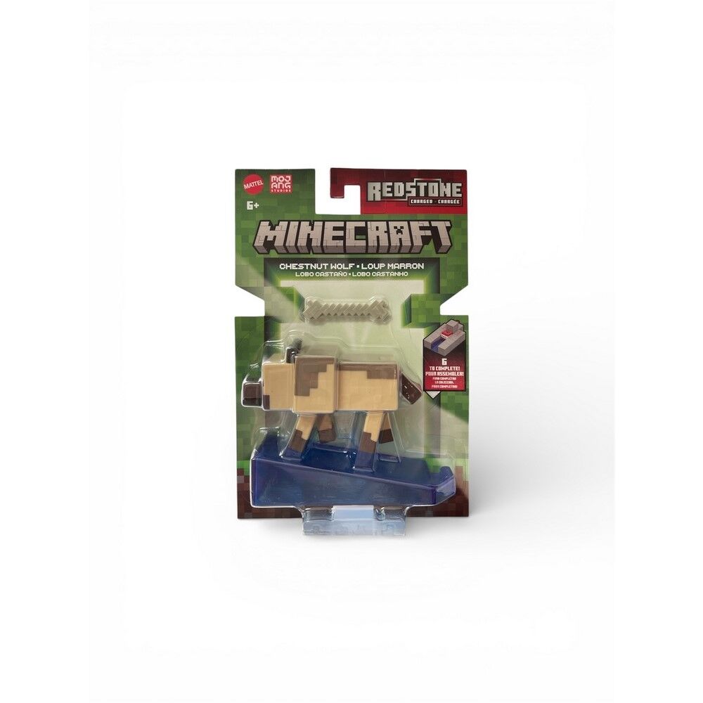 Minecraft Redstone Chestnut Wolf