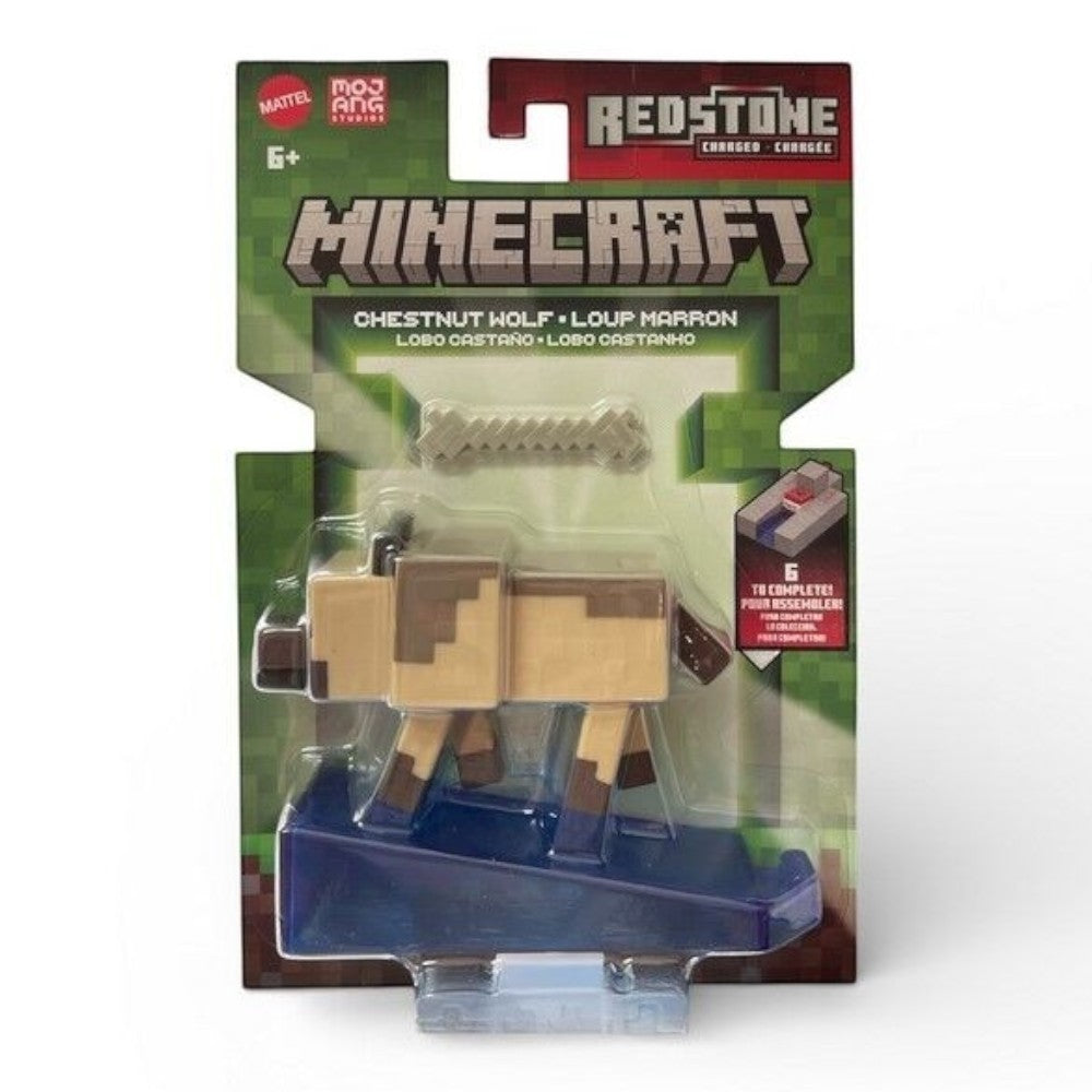 Minecraft Redstone Chestnut Wolf